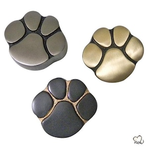 Pet Paw Keepsake Cremation Urn for Ashes
