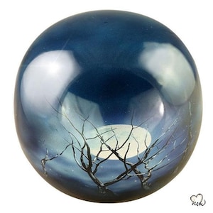 Midnight Moon Sphere of Life Adult Cremation Urn