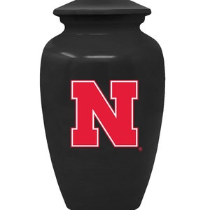 University of Nebraska College Football Cremation Urn