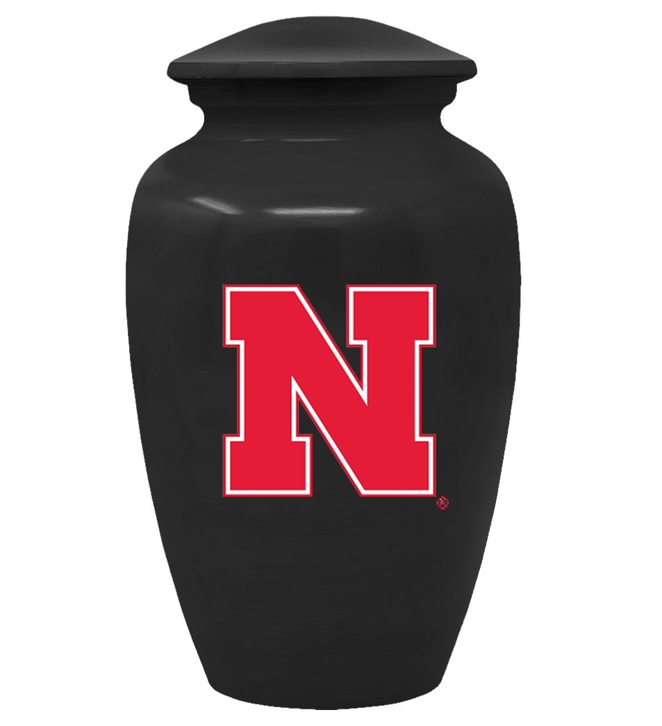 University of Nebraska College Football Cremation Urn