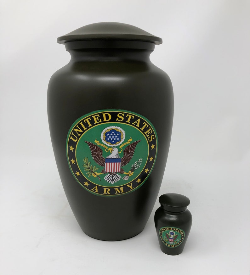United States Army Cremation Urn Etsy