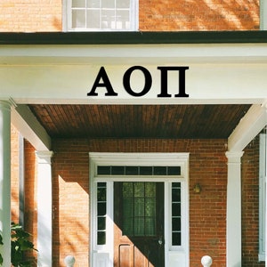 Greek Letters (18&quot; Tall)* Unfinished* Sorority* Fraternity* Greek Life*