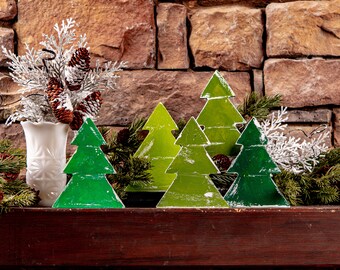 Chunky Tree Shapes* Unfinished* Crafts for kids* Winter decor* Holiday Party crafts*