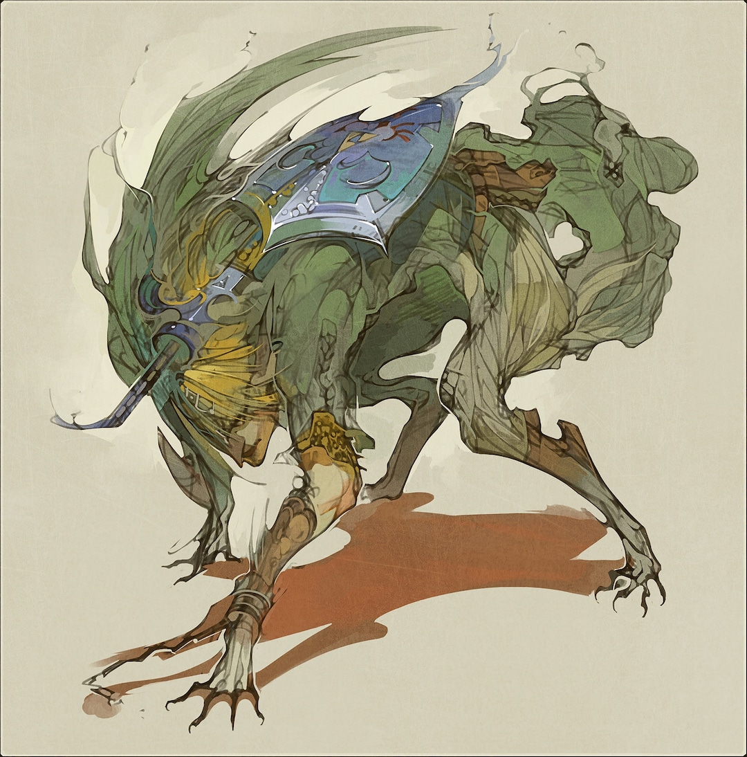 Buy Wolf Link Transformation, Zelda, Twilight Princess, Isobel Kelly Online  in India - Etsy, image size:1080x1094