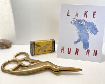 Lake Huron card