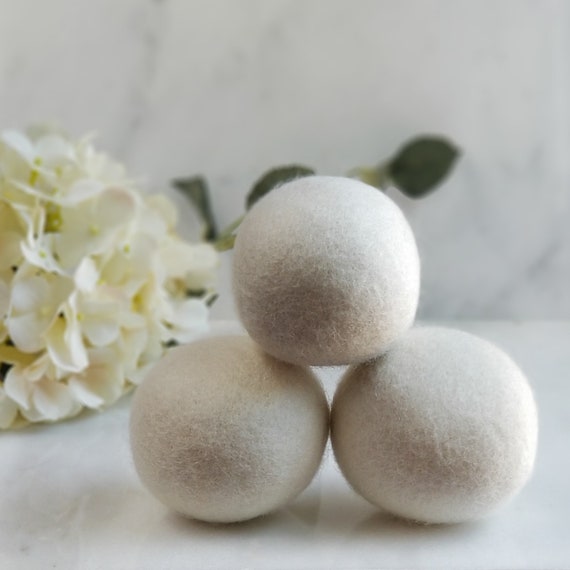 Wool Dryer Balls Natural Dryer Balls 100 Wool Dryer Balls Etsy