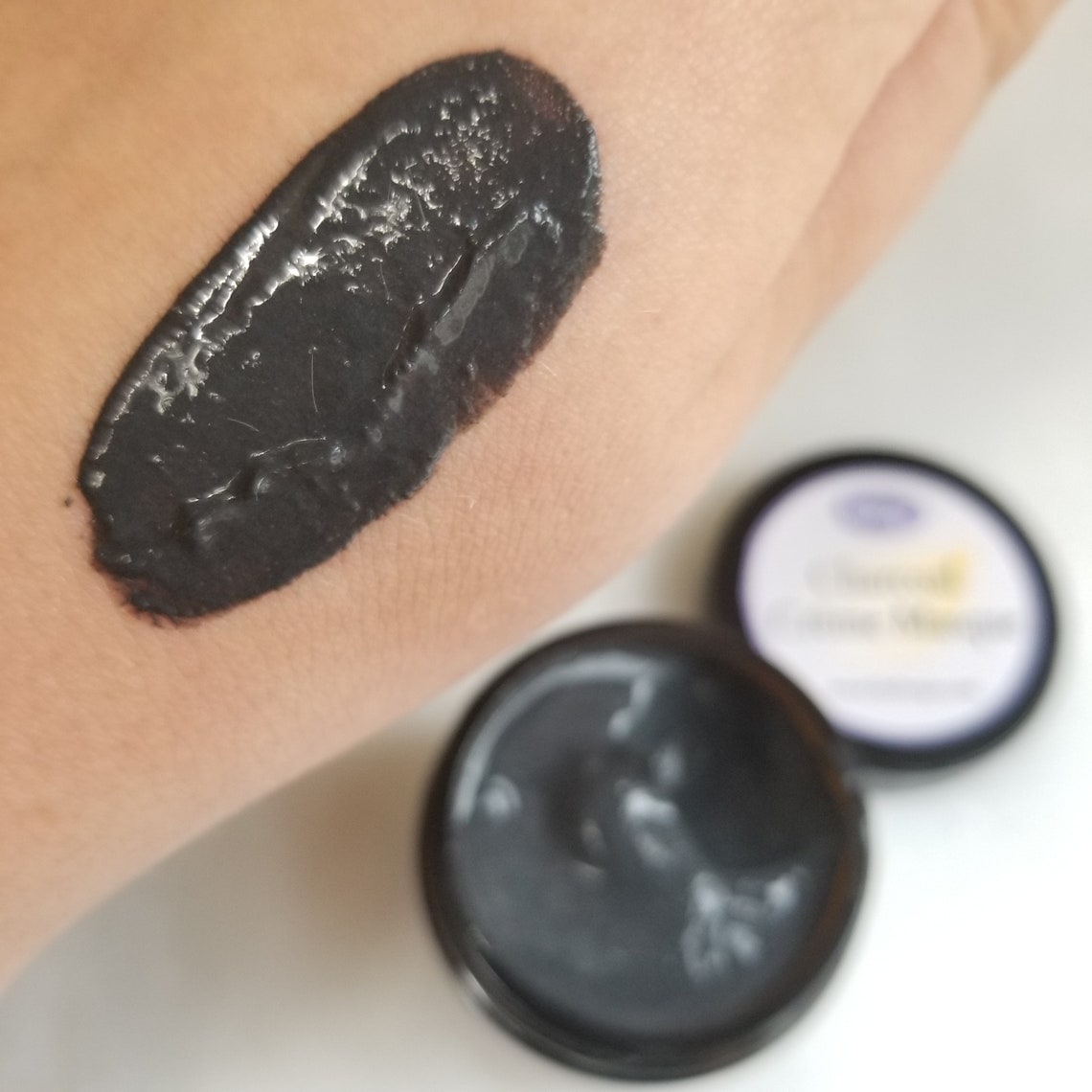 Charcoal Face Mask Natural Face Masks Facial Masque Etsy