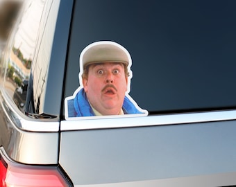 John Candy Face Decal Car Sticker, Funny Car Decals, Funny Bumper Stickers, Car Decals For Men, Nostalgic Stickers, Funny Car Stickers