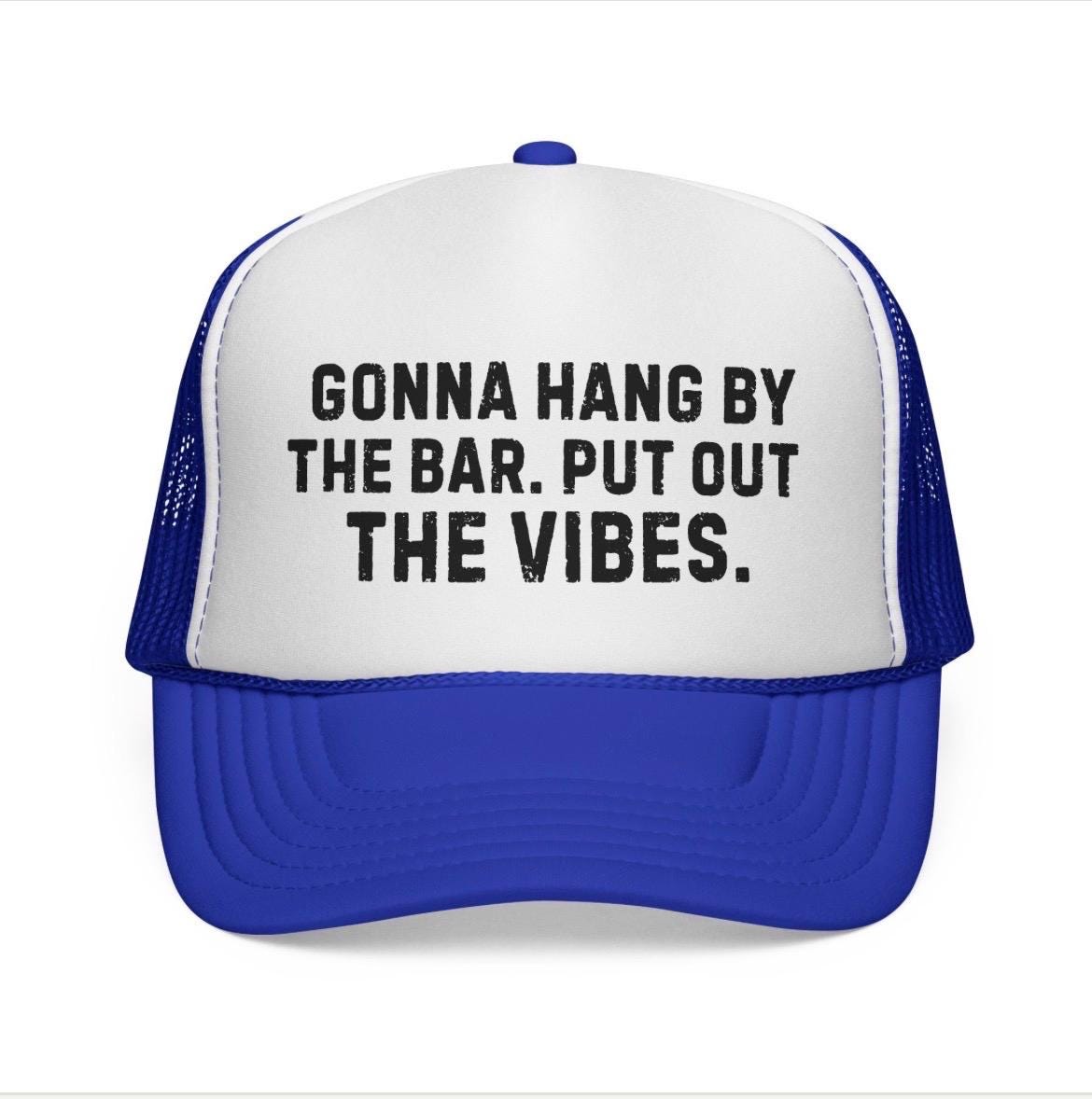 Cappello Da Camionista Vintage 'Silly Goose On The Loose' - Unisex Con Retro A Rete, Regolabile, Blu Navy, Taglia Unica