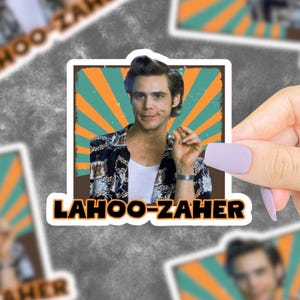 Lahoozaher Sticker, 90s Stickers, Funny Stickers, Funny Movie Stickers, Movie Quote Stickers, Sarcastic Stickers, 90s Movie Quote Stickers