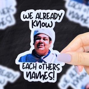Heavyweights Josh Sticker, Funny Stickers, Funny Movie Quote Stickers, 90s Movie Stickers, 90s Nostalgia, 90s Stickers, Retro Stickers