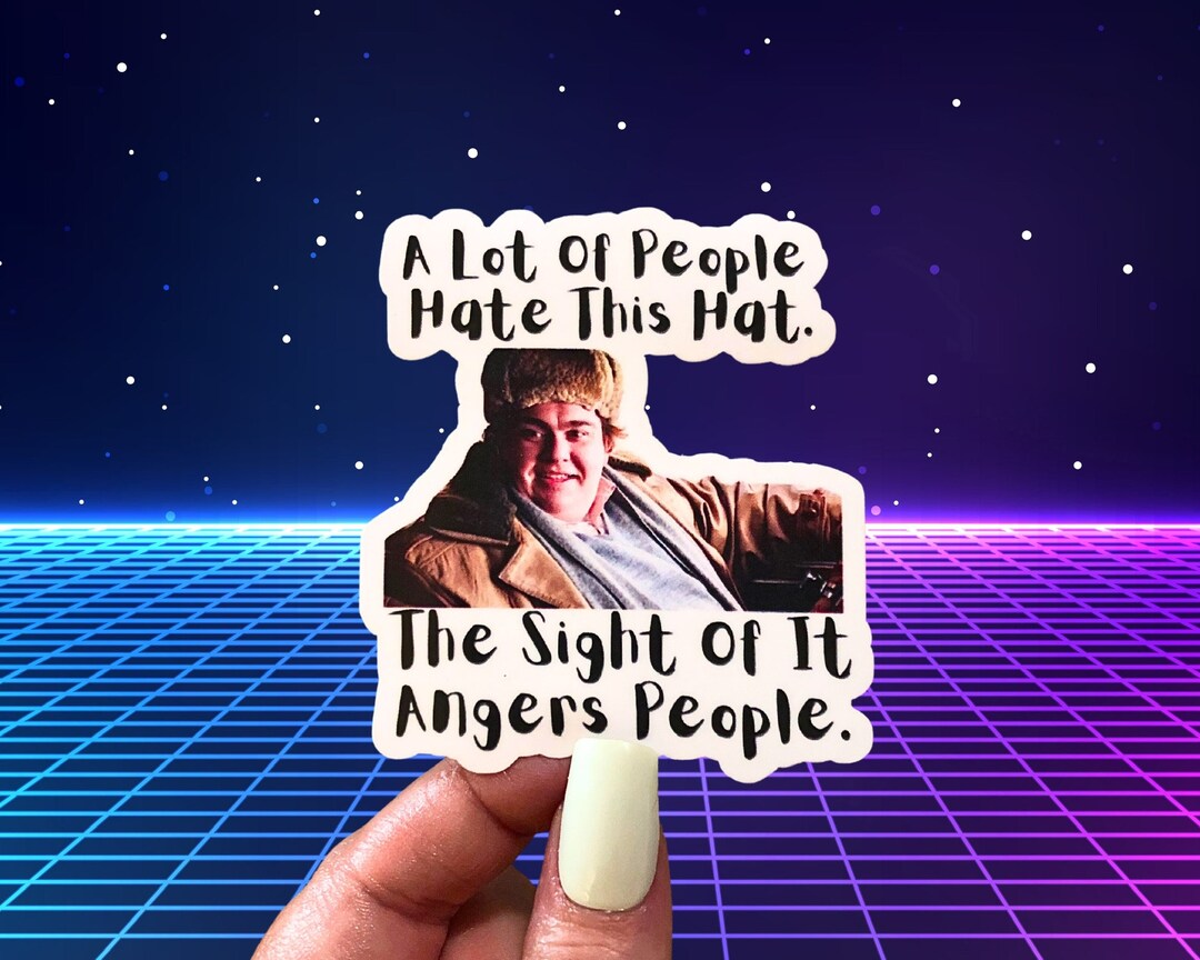 Uncle Buck Hat Sticker Funny Stickers 80s Stickers 90s Etsy