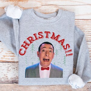 T-shirt Pee Wee Herman Rare - Gildan - Blanc Coton - Taille S à 2XL - Neuf Avec Étiquettes - USA