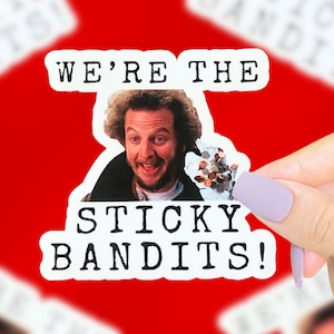 We’re The Sticky Bandits Sticker, Home Alone Sticker, Funny Movie Quote Stickers, 90s Stickers, Christmas Stickers, Funny Stickers