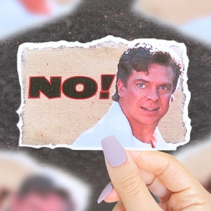 Shooter McGavin Sticker, Funny Stickers, 90s Stickers, Movie Quote Stickers, 90s Nostalgia, Funny Small Gifts, Happy Gilmore Sticker
