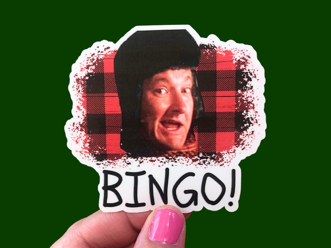Bingo Sticker Cousin Eddie Sticker Christmas Vacation - Etsy