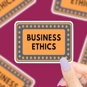 Sticker bedrijfsethiek, stickers grappig filmcitaat, grappige stickers, stickers jaren 90, nostalgiestickers jaren 90, Billy Madison, grappige kleine cadeaus