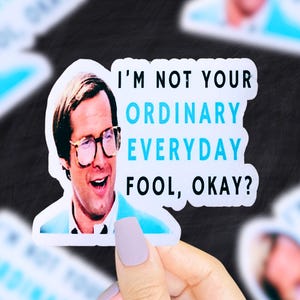 Ordinary, Everyday Fool Clark Griswold Sticker, 80s Movie Sticker, 80s Movie Quotes, Holiday Gifts, Stocking Stuffer, National Lampoons