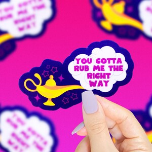 Genie Aufkleber, 90er Jahre Aufkleber, 90er Jahre Nostalgie, lustige Aufkleber, 90er Jahre Mädchen Aufkleber, süße Aufkleber, sarkastische Aufkleber, Wortspiel