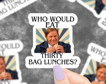 Chris Farley Aufkleber, lustiger Film Aufkleber, 90er Jahre Film Aufkleber, 90er Jahre Aufkleber, 90er Jahre Nostalgie, lustige Aufkleber, Billy Madison, lustige Geschenke