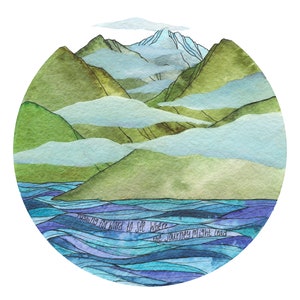Pushing Forward to See Where the Journey Might Lead - Giclée Print