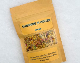 Sunshine in Winter Herbal Tea