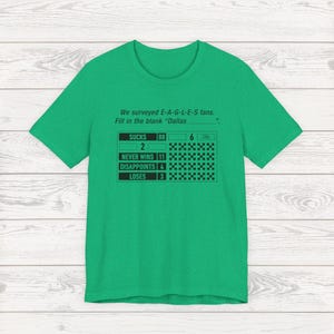 Dallas Sucks Unisex T-Shirt: Football Fan Apparel image 3