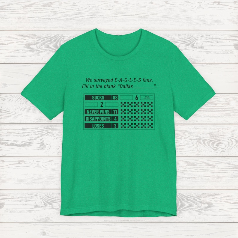Dallas Sucks Unisex T-Shirt: Football Fan Apparel image 3