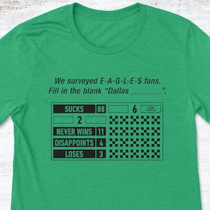 Dallas Sucks Unisex T-Shirt: Football Fan Apparel image 1