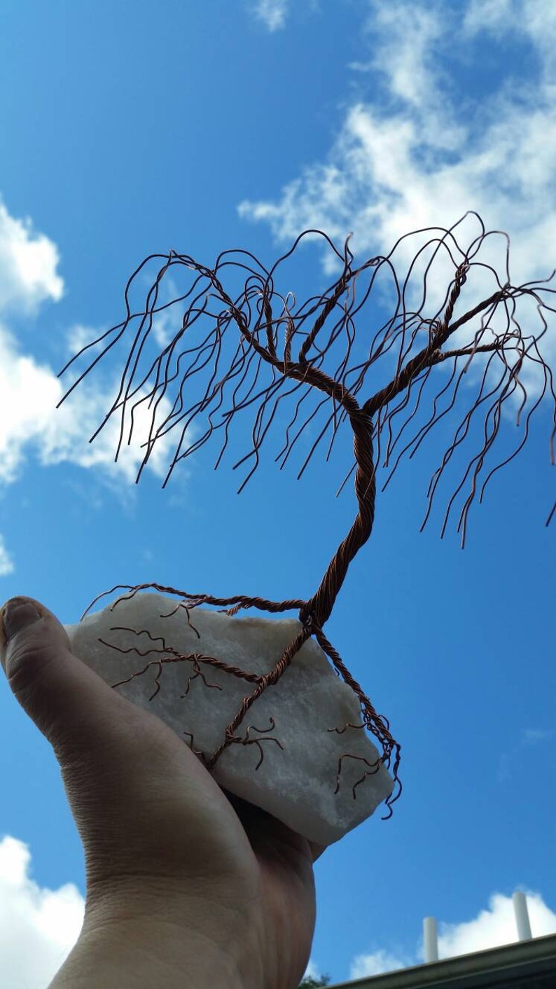 CrystalRockArts Rock Tree Pecora's NH Pegmatite & Wire Wrapping by Totally Wired E. Scott Phillips. image 5