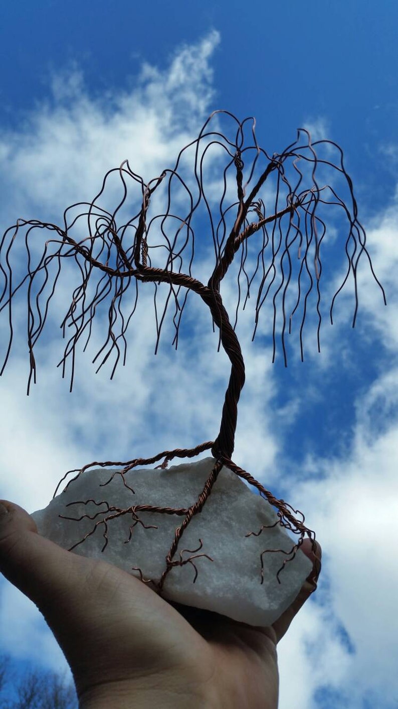 CrystalRockArts Rock Tree Pecora's NH Pegmatite & Wire Wrapping by Totally Wired E. Scott Phillips. image 4