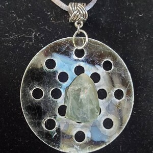 Mica 'n Aquamarine pendants two styles to choose from, similar to photos. image 4