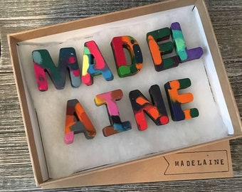 Grote doos voor namen van 7-12 letters/tekens lang