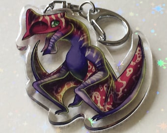 Tapejara Double-Sided Acrylic Keychain