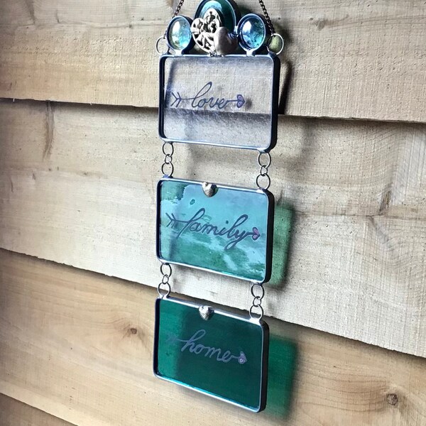 Fused Glass Tiles - Etsy