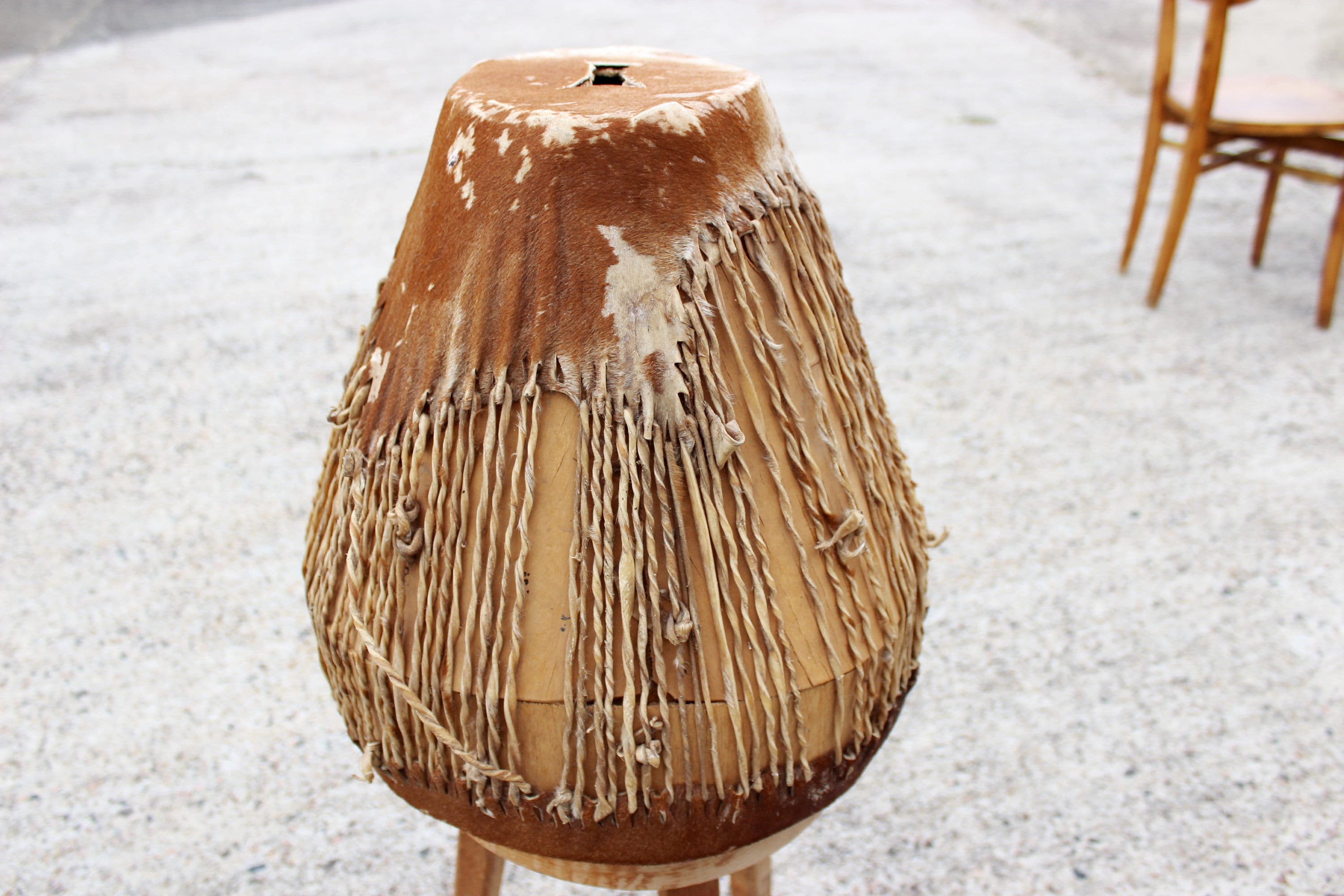 Vintage Goat Skin Drumauthentic Tribalafrican Djembefolk Etsy UK