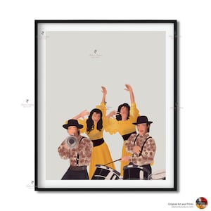 Bollywood Art,Andaaz Apna APna, Indian Movie Wall Art, Hindi Classic Film Poster, Gift for movie lovers, Home Theater Decor, Desi Art Gift