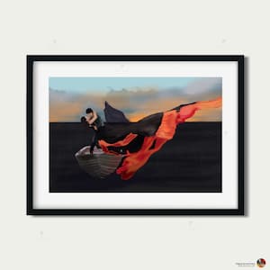 Bollywood Art,Dilwale, SRK, Kajol, H, Indian Movie Wall Art, Hindi Classic Film Poster, Gift for movie lovers, Home Theater Decor, Desi Art