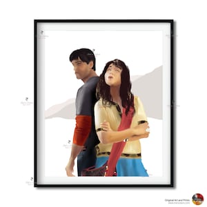 Arte di Bollywood, Lakshya, n. 1, poster di film indiani da parete, poster di film classici hindi, regalo per gli amanti del cinema, decorazione per home theater, regalo d'arte desi