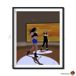 Bollywood Art,Dil toh Pagal Hai, Dance of Envy, Indian Movie Wall Art, Hindi Classic Film Poster, Gift for movie lovers, Home Theater Decor