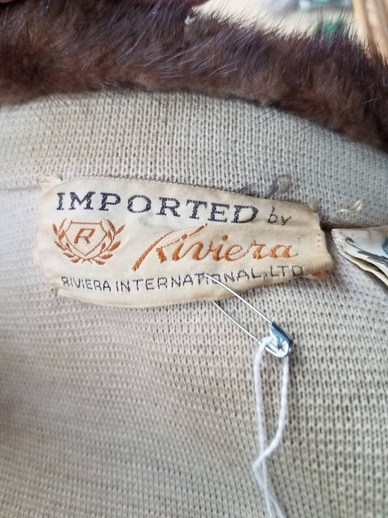 Fur trimmed Wool Sweater