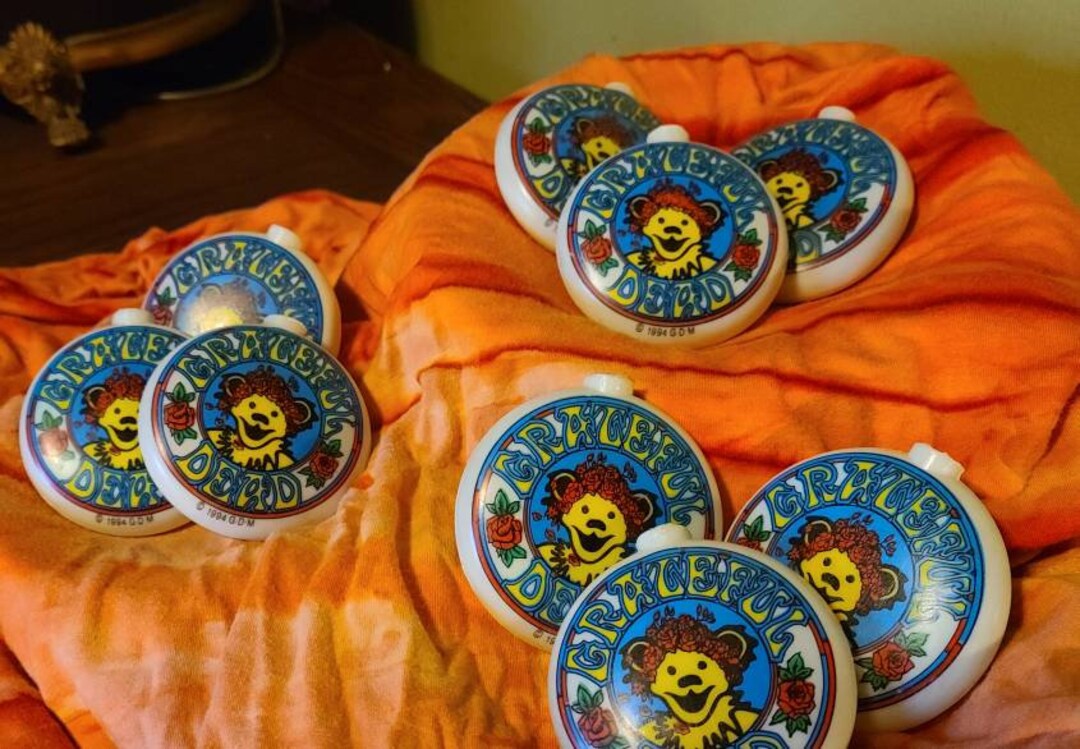Grateful Dead Twinkle Light Covers Set of 9 Jerry Garcia Dbr6867