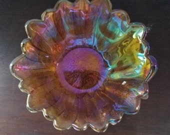 Carnival Glass Bowl