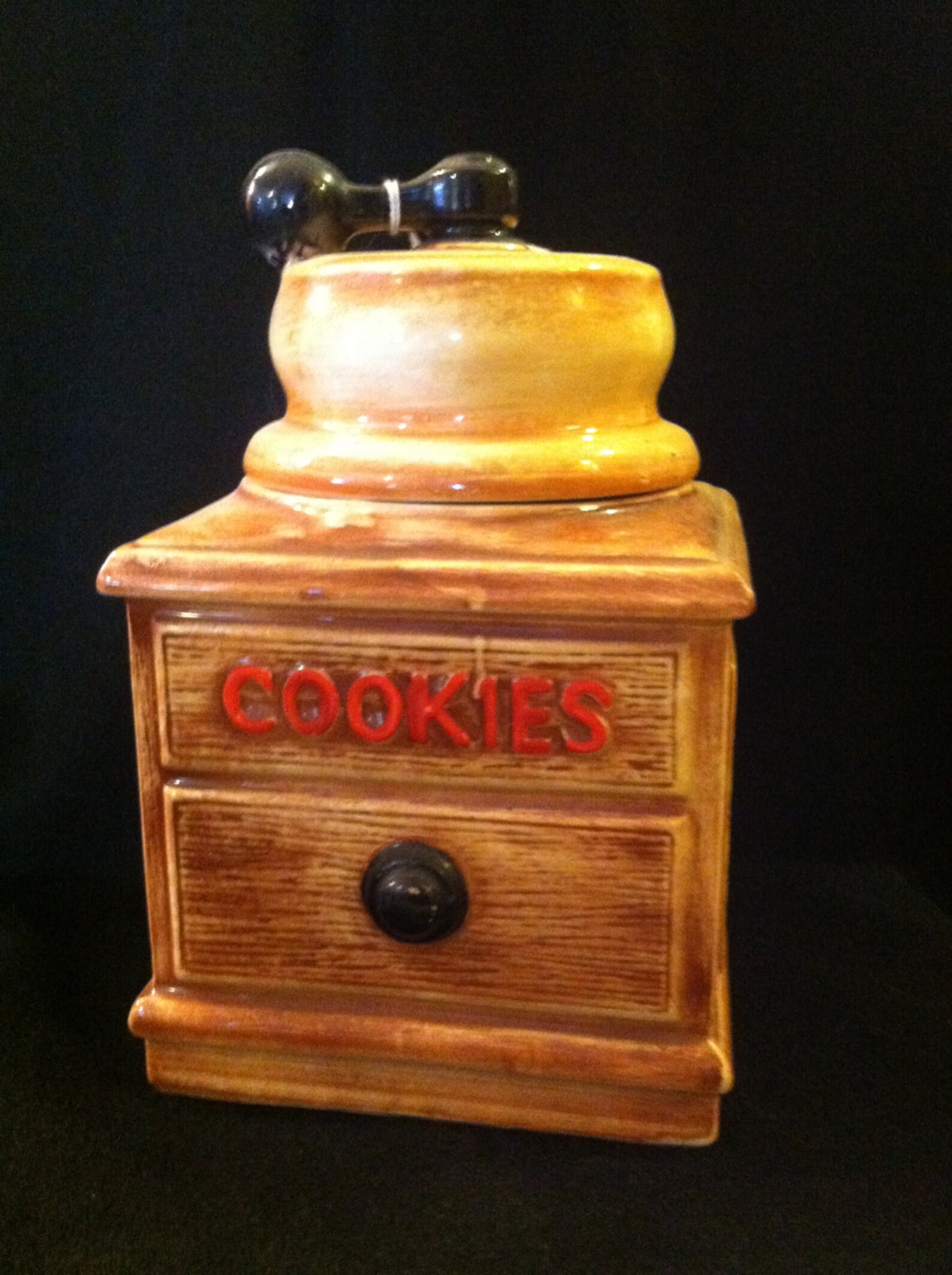 MCCOY Coffee Grinder Cookie Jar Etsy