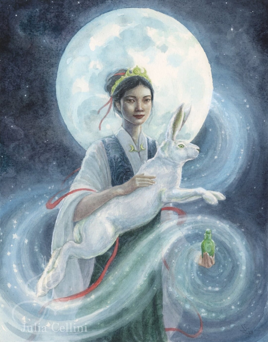 月兎-Tsukito-︎︎さま専用（原画）記憶を映す海【A5／水彩画／#2728 kazuhisa uragami - 海に来るの2年ぶりだな 月兎-Tsukito-︎︎さま