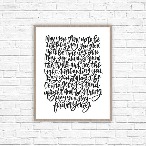 Forever Young Words