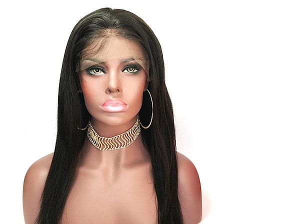 Realitystar Silky Smooth Virgin Hair Natural Color Lace Wig Etsy