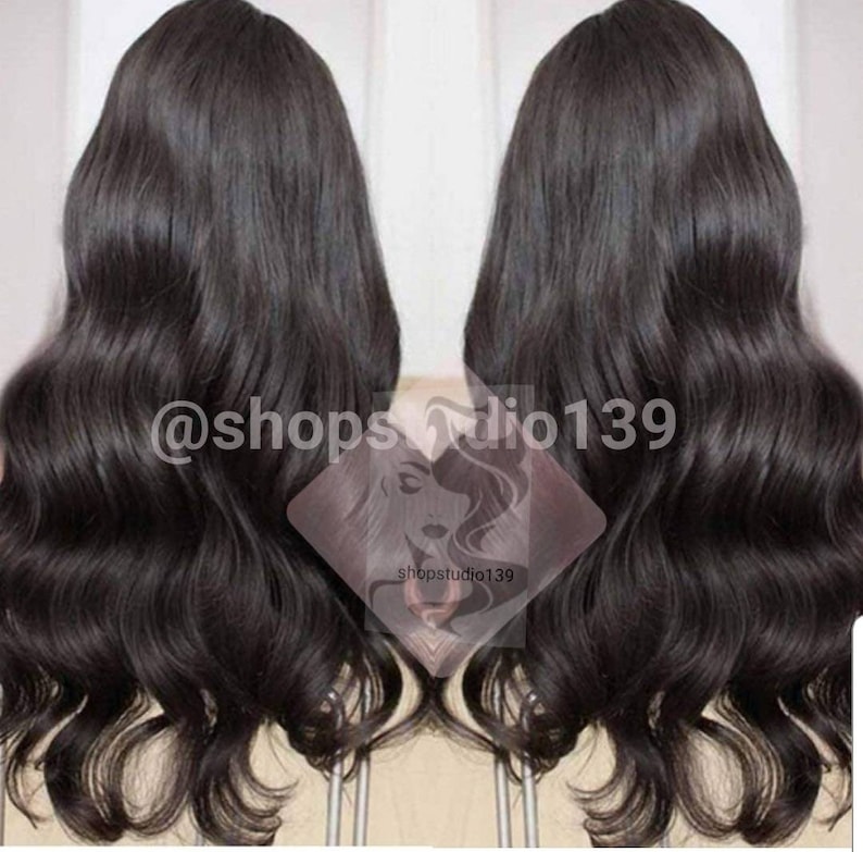 Virgin Brazilian Human hair Loose Wave Lace Front Wig
