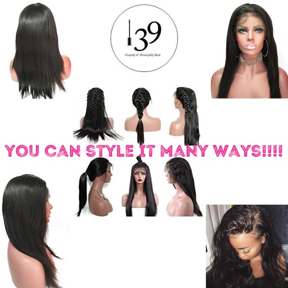 Bigbang Silky Smooth Virgin Hair Natural Color Lace Wig Etsy