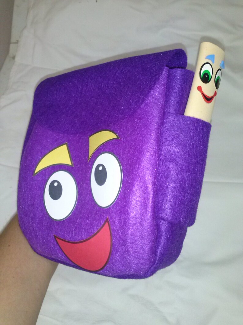 Dora backpack with map Diego backpack party favors Etsy